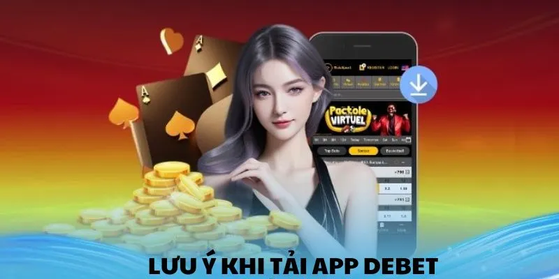 Những điều mà người chơi nên lưu ý trong quá trình cài đặt app Debet